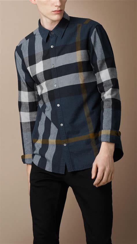 flannels burberry shirt|burberry tee shirts men.